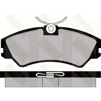 Тормозные колодки, дисковые, комплект BRAKE ENGINEERING 20 124 1194273202 PA863 LS5AX изображение 0