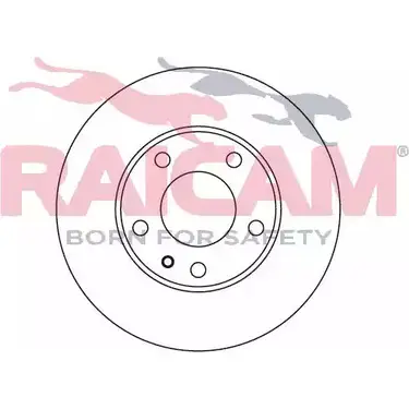 Тормозной диск RAICAM 1194314069 MOTXFWT 2015 28 RD00054 изображение 0