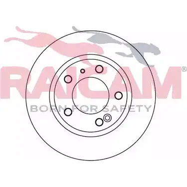 Тормозной диск RAICAM 1194314118 20 1922 RD00110 X0WQH изображение 0
