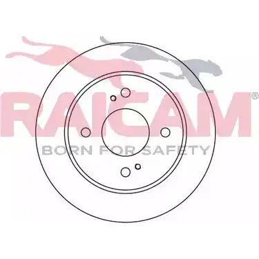 Тормозной диск RAICAM RD00159 202 248 4ATOU6 1194314153 изображение 0