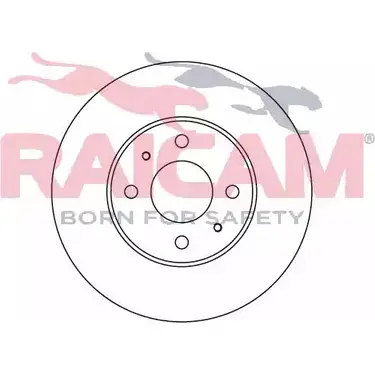 Тормозной диск RAICAM 1194314154 RD00160 2 02249 KFLPBB9 изображение 0