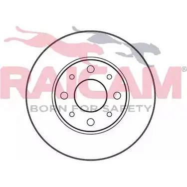 Тормозной диск RAICAM MIFK5V 1194314185 RD00195 2023 31 изображение 0
