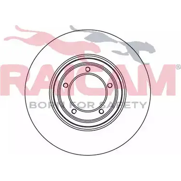 Тормозной диск RAICAM 1194314216 RD00231 20251 7 ZRR81J изображение 0