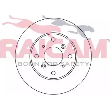 Тормозной диск RAICAM 2026 16 RD00287 1194314265 UF9AX изображение 0