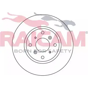 Тормозной диск RAICAM 1194314268 0UWSQPZ 20262 0 RD00291 изображение 0