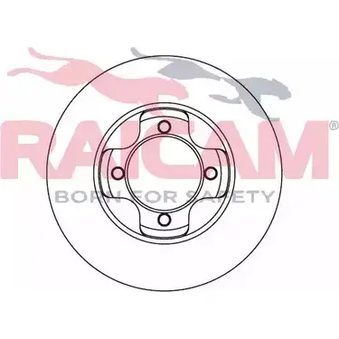 Тормозной диск RAICAM YMKQN1 203 216 RD00379 1194314343 изображение 0