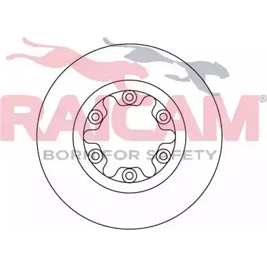 Тормозной диск RAICAM RD00414 1194314376 FGZL60J 2032 56 изображение 0