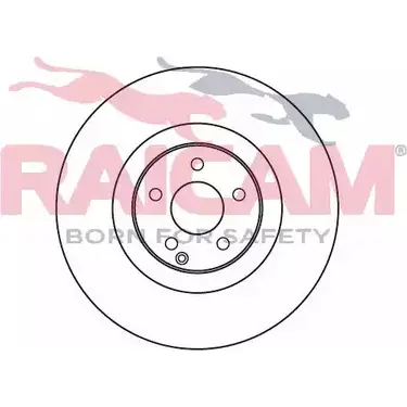 Тормозной диск RAICAM 20 3366 D9XHEPQ 1194314437 RD00479