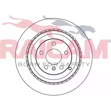 Тормозной диск RAICAM 1194314459 9VXJXYV 20 3394 RD00502