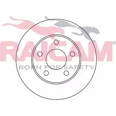 Тормозной диск RAICAM VXNW9B 1194314548 20363 4 RD00596 изображение 0