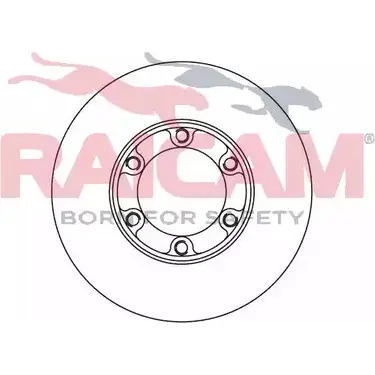 Тормозной диск RAICAM 2QNEI 1194314604 20390 7 RD00656 изображение 0