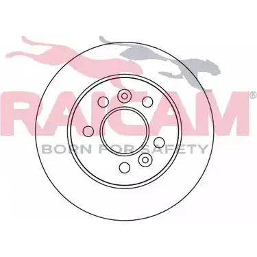 Тормозной диск RAICAM 2039 29 RD00676 1194314624 X609MP