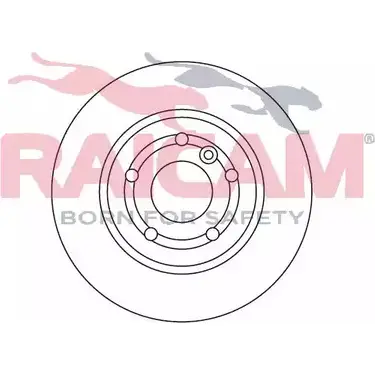 Тормозной диск RAICAM 2040 15 RD00717 1194314657 DE88D5