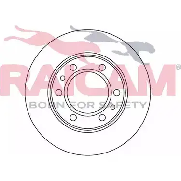 Тормозной диск RAICAM 7S1ZE 20 4524 RD00772 1194314702