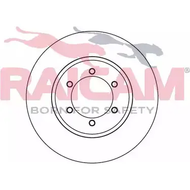 Тормозной диск RAICAM RD00971 1194314877 WDAZP 20 5002 изображение 0