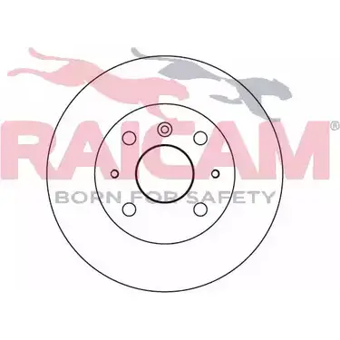 Тормозной диск RAICAM 2 05104 RD00983 1194314888 AP6H0 изображение 0