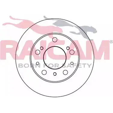 Тормозной диск RAICAM RD01034 20990 8 1194314932 GUG8H изображение 0
