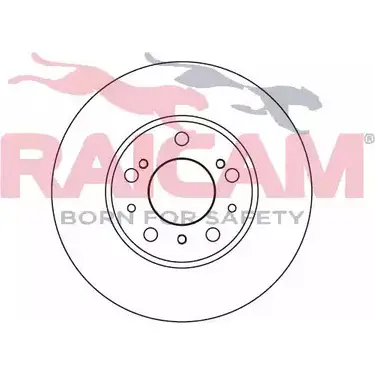 Тормозной диск RAICAM 1194314940 LBGW3 RD01044 2 09919 изображение 0