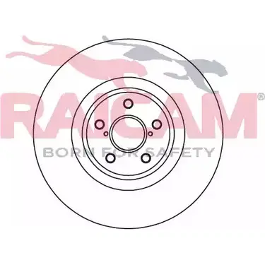 Тормозной диск RAICAM 2 045151 NM9432 RD01485 1194315368