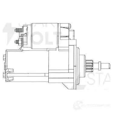 Стартер STARTVOLT LSt 2709 1438154107 13XQ3 P