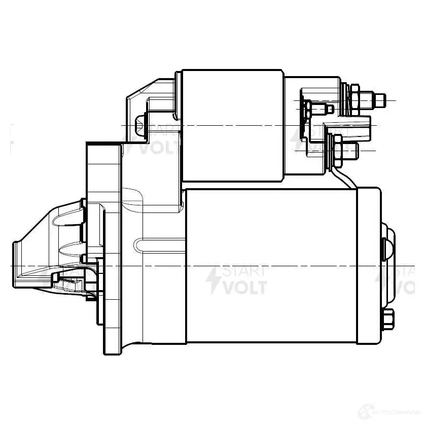 Стартер STARTVOLT LSt 0913 1438154384 H F3MB изображение 0