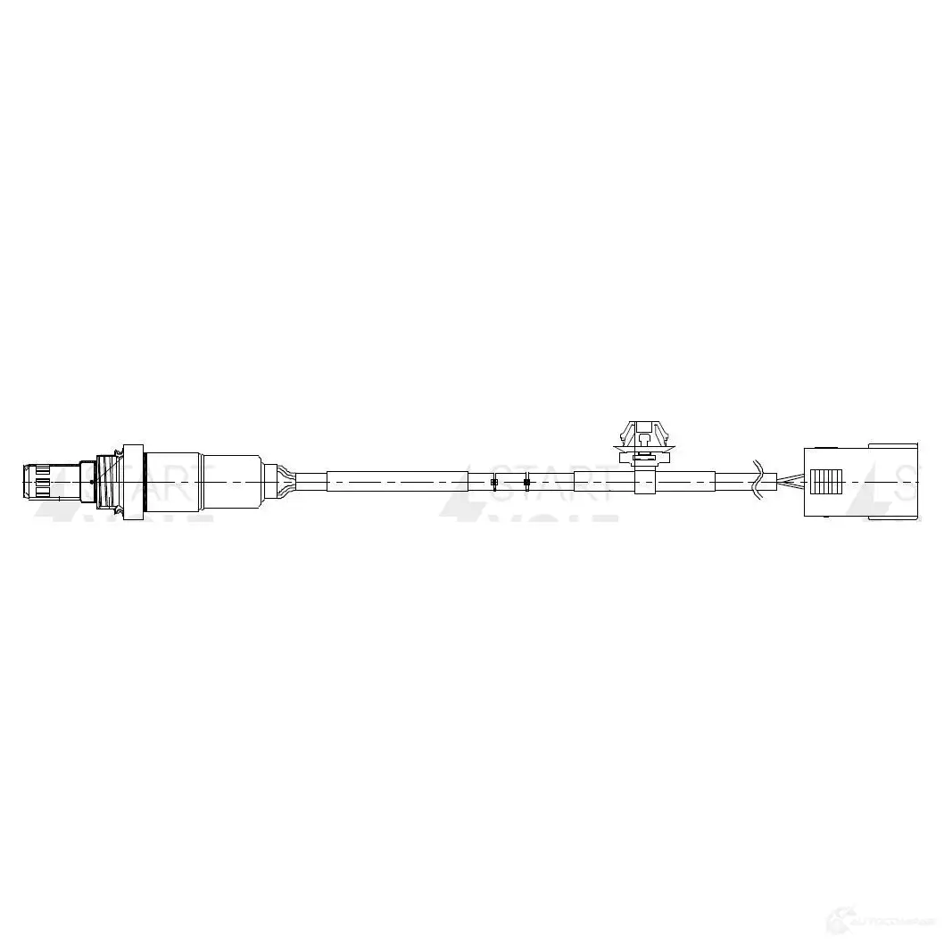 Лямбда зонд, кислородный датчик STARTVOLT VS-OS 2502 HG46 6XW 1438155248