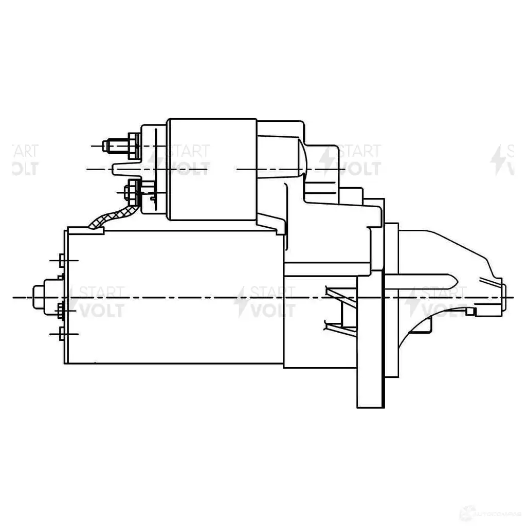 Стартер STARTVOLT LSt 0501 ML N2J 1438155506