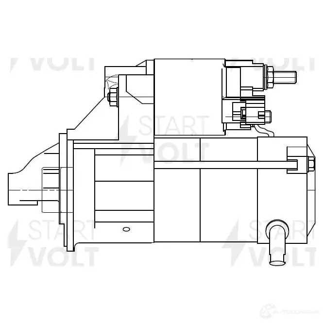 Стартер STARTVOLT 71 IKJ 1438155718 LSt 1941 изображение 0