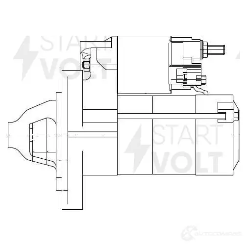 Стартер STARTVOLT LSt 1904 1438155741 ZS 73S