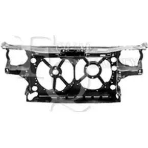 Панель радиатора EQUAL QUALITY T02X2P5 VW032322 0 1194351943 L00439