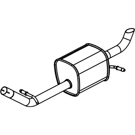 Задний глушитель KLARIUS 221157 PG865B 1194374279 221 141 изображение 0