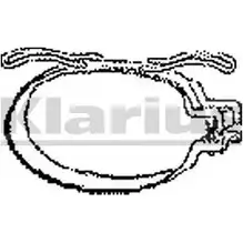 Кронштейн крепления глушителя KLARIUS VOP33AT Z289PP 430 362 1194376777
