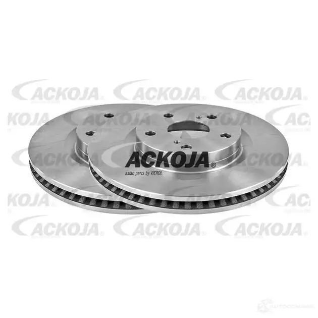 Тормозной диск ACKOJA 1425071205 a7080030 9H1V I 4062375017089 - Изображение 1