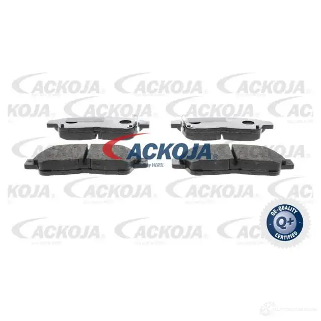 Тормозные колодки, комплект ACKOJA 4062375085064 HNL L2I 1424641734 a700047 изображение 0