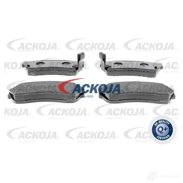 Тормозные колодки, комплект ACKOJA 1424641708 Y9C O6IY a640017 4062375085231
