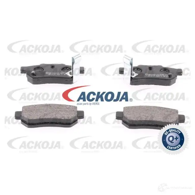 Тормозные колодки, комплект ACKOJA a260024 1437287065 1T R59