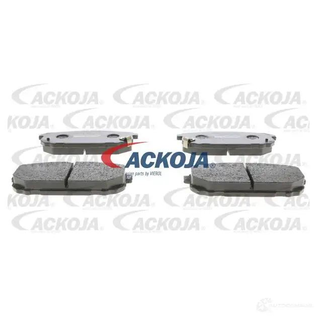 Тормозные колодки, комплект ACKOJA 4046001916939 F4F 74 1424779312 a522120 изображение 0