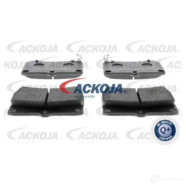 Тормозные колодки, комплект ACKOJA FN 23N 4062375084289 a320041 1424779214