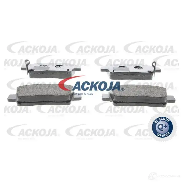 Тормозные колодки, комплект ACKOJA 4062375085033 a700040 WO ENYL 1424641731