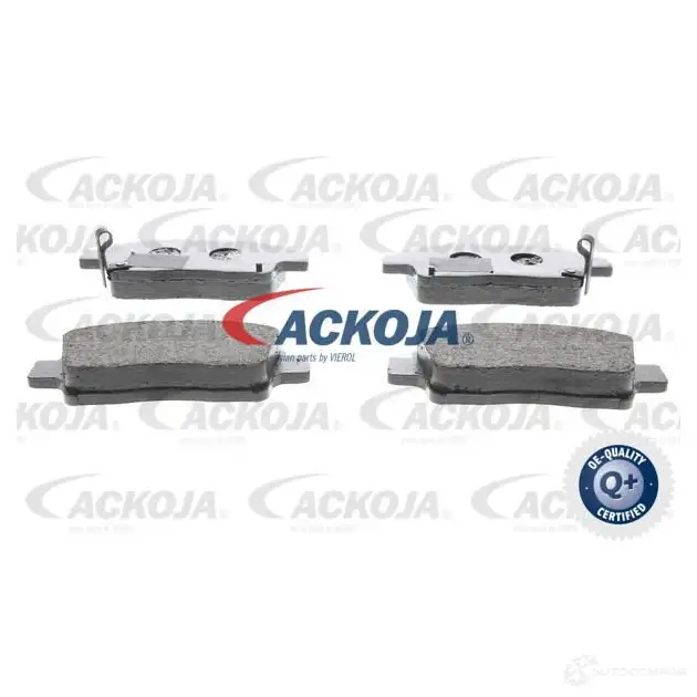 Тормозные колодки, комплект ACKOJA 4062375085170 1TZ 089N a700085 1424641760 изображение 0