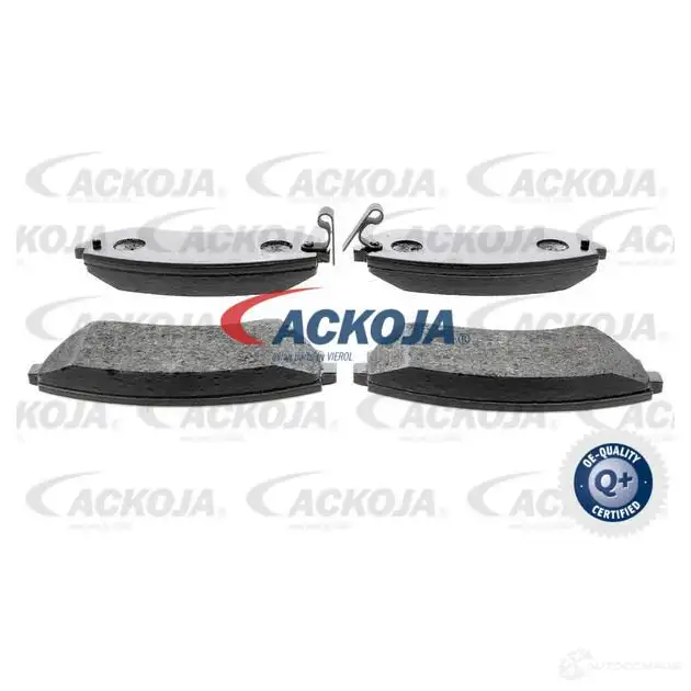 Тормозные колодки, комплект ACKOJA 4062375084838 C ER6M9T 1424779254 a380032 изображение 0