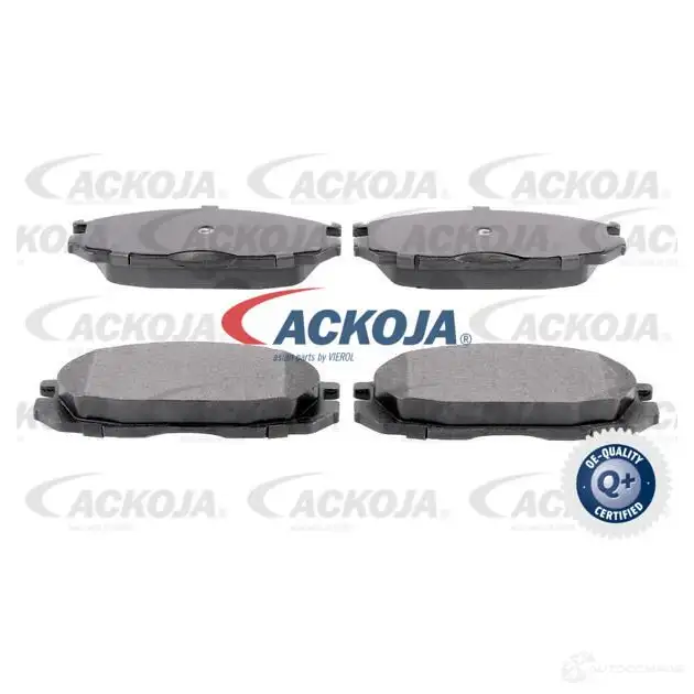Тормозные колодки, комплект ACKOJA a380031 IO1 5N71 4062375084821 1424779253 изображение 0
