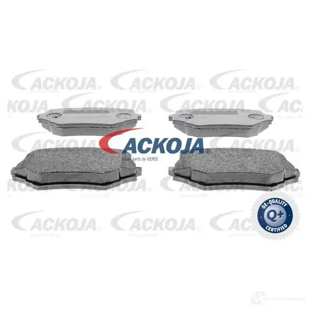 Тормозные колодки, комплект ACKOJA a640018 4062375085248 1424641709 BH8L DW