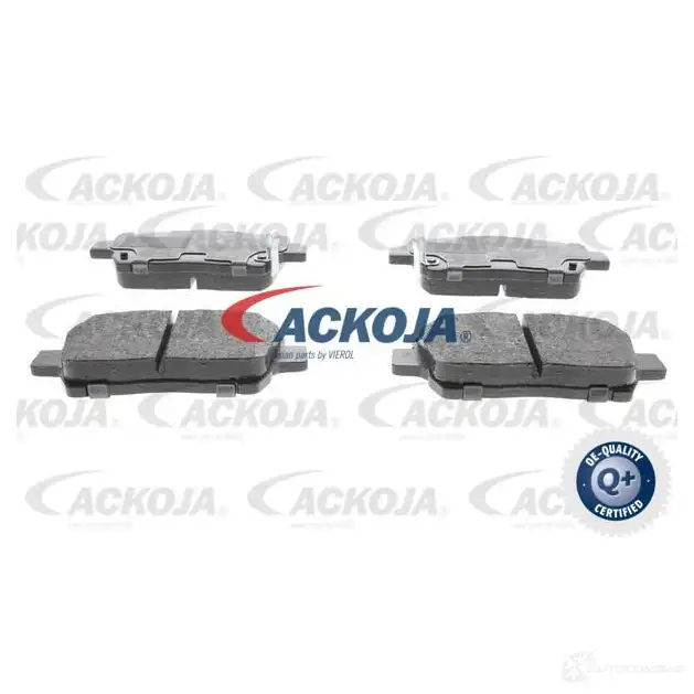Тормозные колодки, комплект ACKOJA 4062375085392 6GH XXU a700033 1424641724 изображение 0