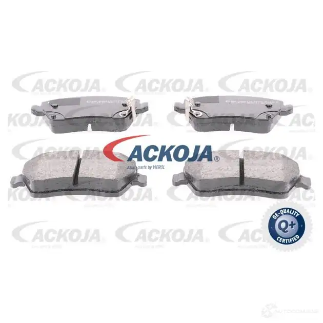 Тормозные колодки, комплект ACKOJA U L7GS 1424779270 4062375099818 a380149 изображение 0