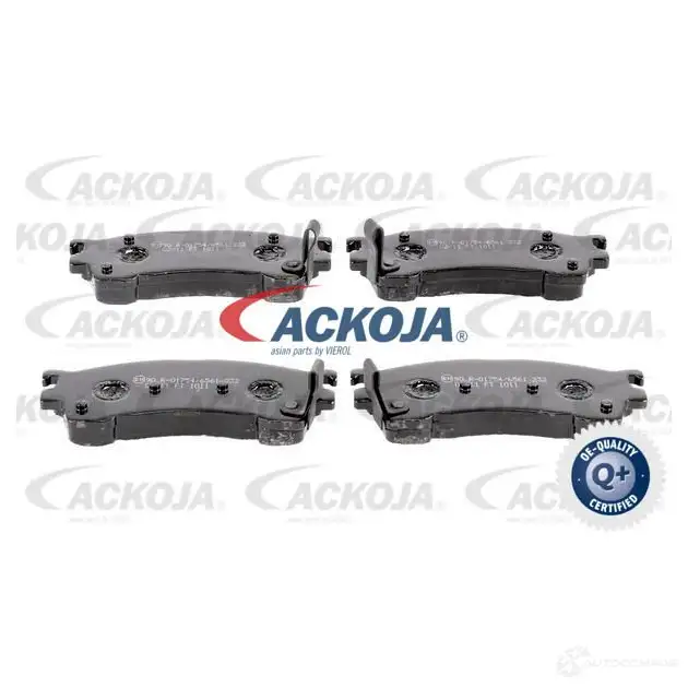 Тормозные колодки, комплект ACKOJA a320042 I PN47 1424779215 4062375084302