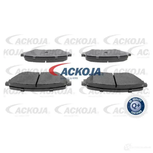 Тормозные колодки, комплект ACKOJA 1424779219 Q JRRNEW a320066 4062375085439
