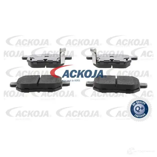 Тормозные колодки, комплект ACKOJA 4062375085019 CVE 0EH 1424641729 a700038 изображение 0