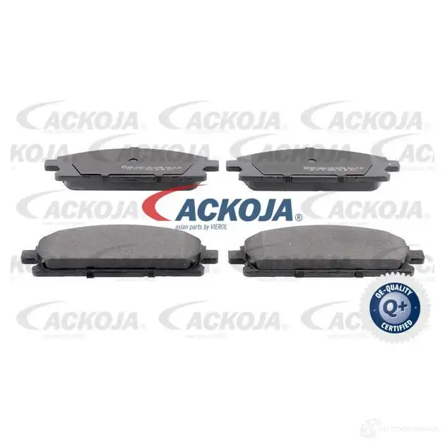 Тормозные колодки, комплект ACKOJA 4062375084852 1424779256 a380034 M QNKUC