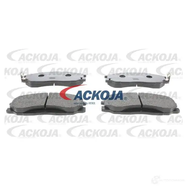 Тормозные колодки, комплект ACKOJA 4046001917288 S2 J4QWK 1424779318 a522133